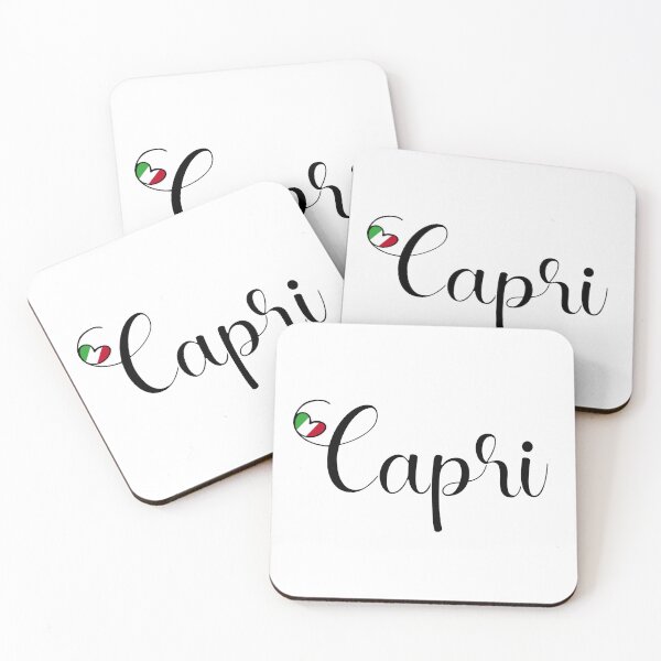 Item preview, Capri With Italian Heart - I Love Capri designed and sold by molamode.