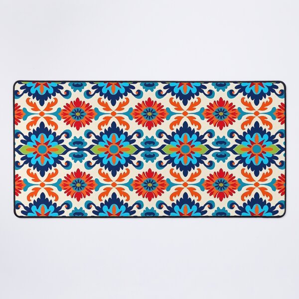 Item preview, Vibrant Mexican Floral Pattern - Colorful Print Art designed and sold by GiveMeMood.