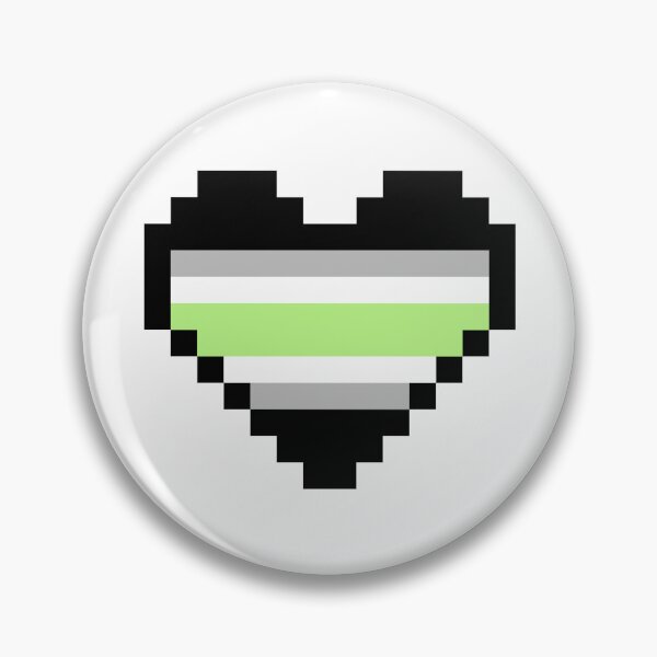 Item preview, Heart flag from Agénero / Agender community pixel art white background designed and sold by Axel-Speed.