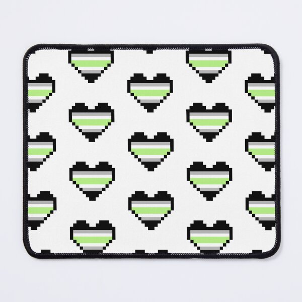 Item preview, Heart flag from Agénero / Agender community pixel art white background designed and sold by Axel-Speed.