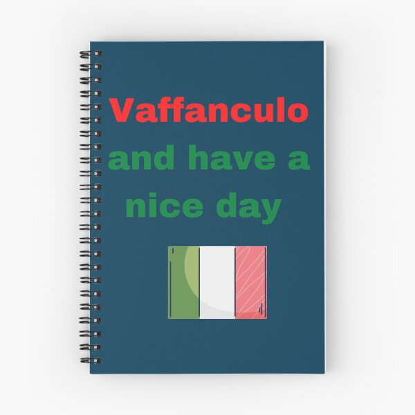 Item preview, Vaffanculo and have a nice day     designed and sold by MoluvvCo.