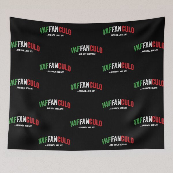 Item preview, Vaffanculo and have a nice day Funny Italian Saying    designed and sold by MoluvvCo.