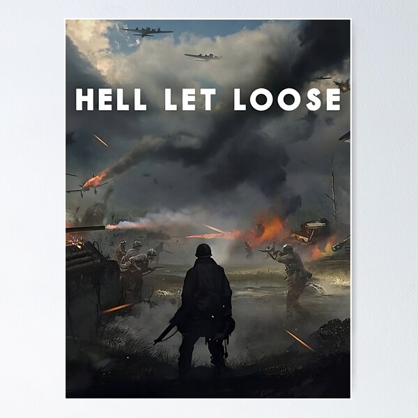 Item preview, Hell Let Loose designed and sold by CloutDesigner.