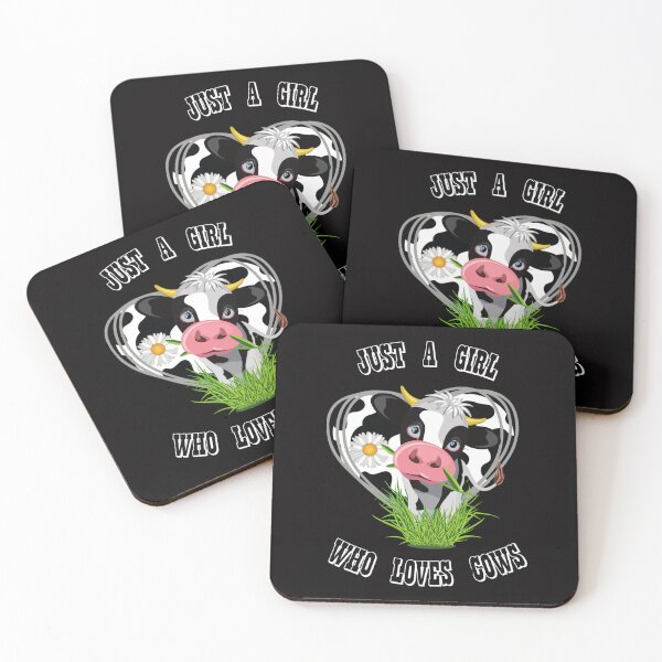 Item preview, Just A Girl Who Loves Cows designed and sold by Mysticfirelight76 .
