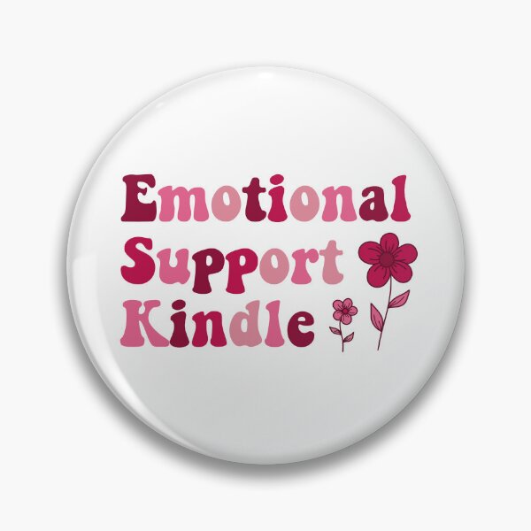 Aperçu de l'œuvre Soutien émotionnel Kindle créée et vendue par Kcreatesstuff.
