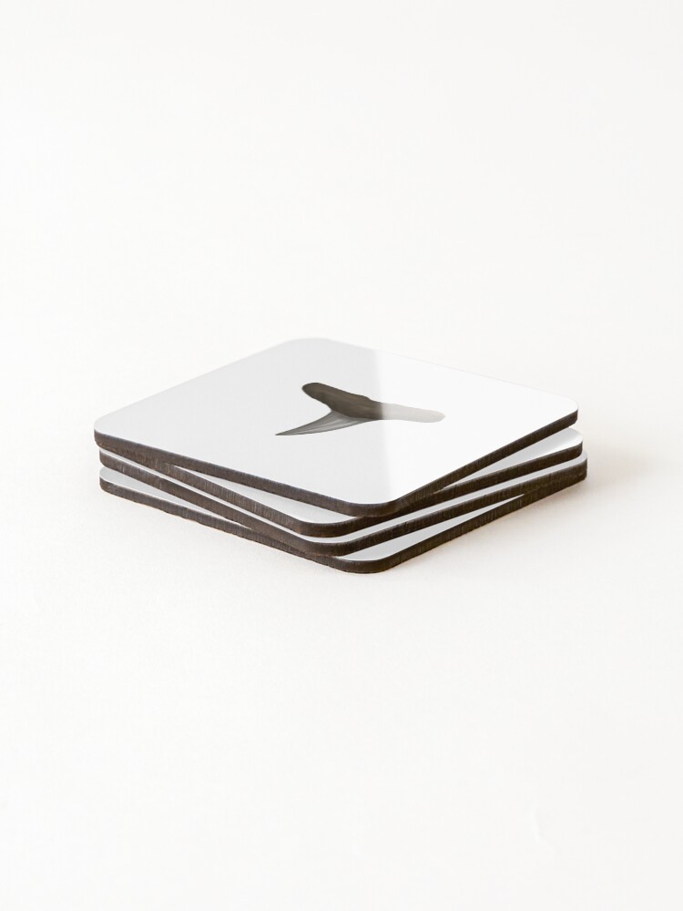 Thumbnail 4 of 5, Coasters (Set of 4), Lemon Shark Tooth designed and sold by Reeseworks.