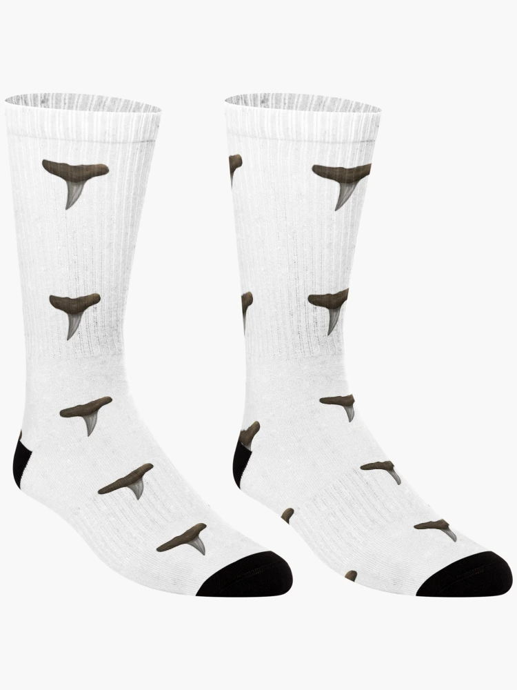 Thumbnail 3 of 5, Socks, Lemon Shark Tooth designed and sold by Reeseworks.