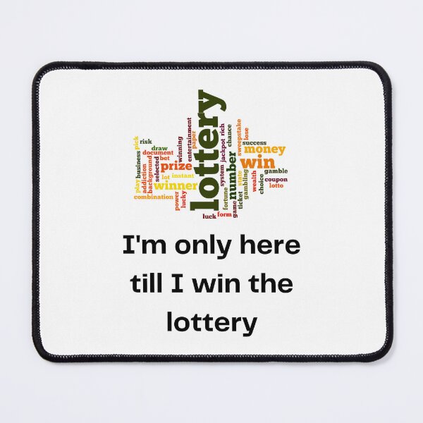 Item preview, I am only here till I win the lottery designed and sold by OCNau.