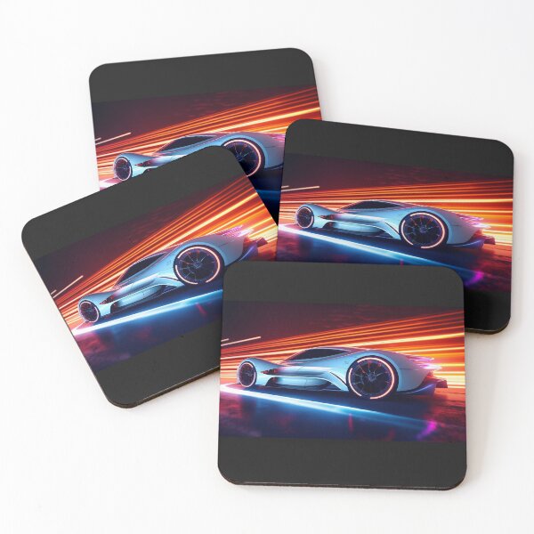 Item preview,  Hyper Car Neon Lights - Unleash the Power of Futuristic Illumination designed and sold by RIAiCreations.