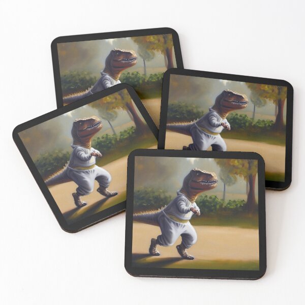 Item preview, T Rex Jogging designed and sold by CrankyOldDude.