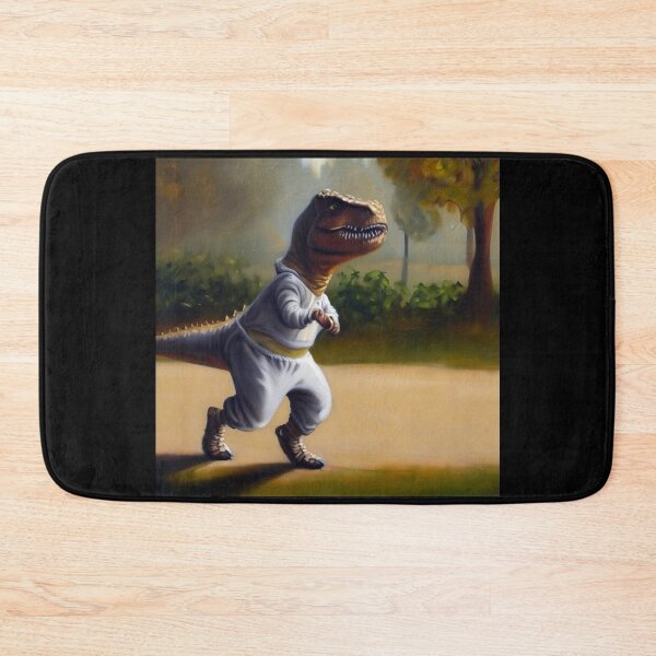 Item preview, T Rex Jogging designed and sold by CrankyOldDude.