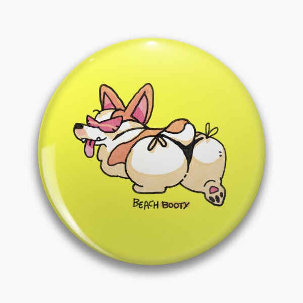 Item preview, Beach booty corgi designed and sold by Deathoftheself.