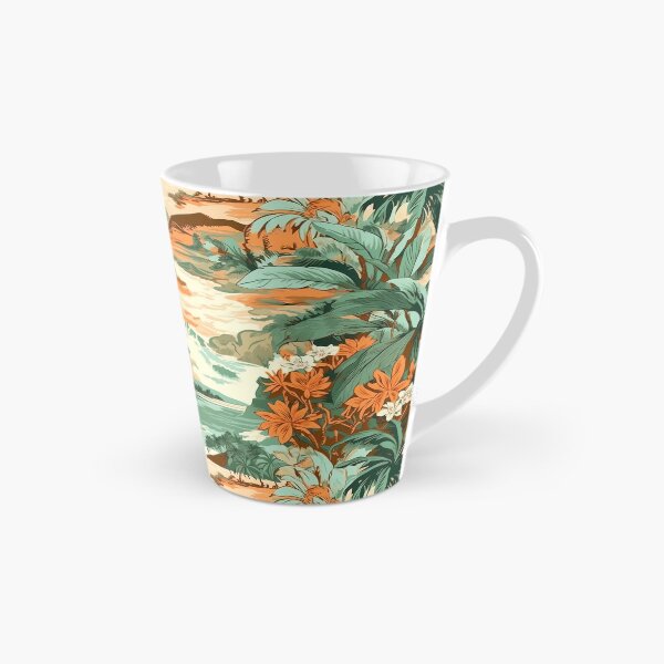 Item preview, Vintage Hawaii Travel Poster Inspired Pattern designed and sold by EverettAtlas.