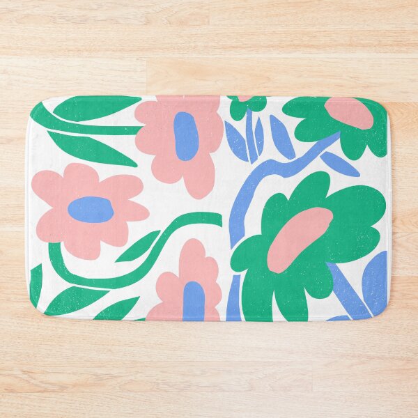 Item preview, Blue minimal flowers designed and sold by Paumoralesl.