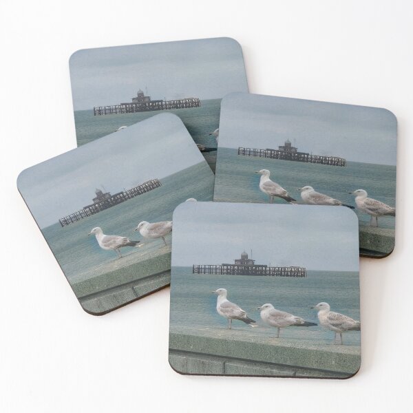 Item preview, Herne Bay Pier Gulls  designed and sold by Abigail Barry.