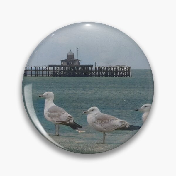 Item preview, Herne Bay Pier Gulls  designed and sold by Abigail Barry.