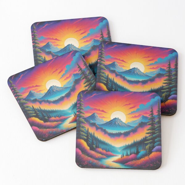 Item preview, mountain sunset  designed and sold by JRM513.