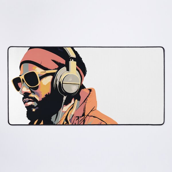 Item preview, Classic street art print of a disco funk soul hip-hop DJ designed and sold by SupremeandSuper.