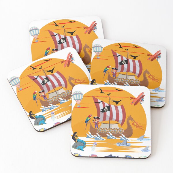 Item preview, pirate viking style designed and sold by Funtomass.