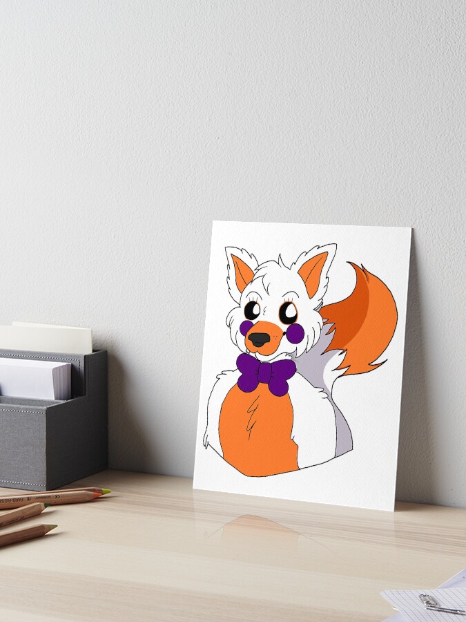 Lolbit! Art Board Print for Sale by AMIWALLART