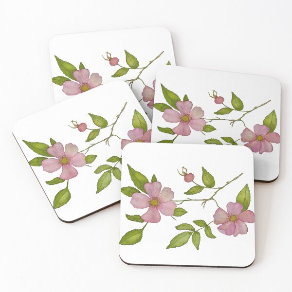 Item preview, Watercolor Wild rose  designed and sold by Jackies-art.