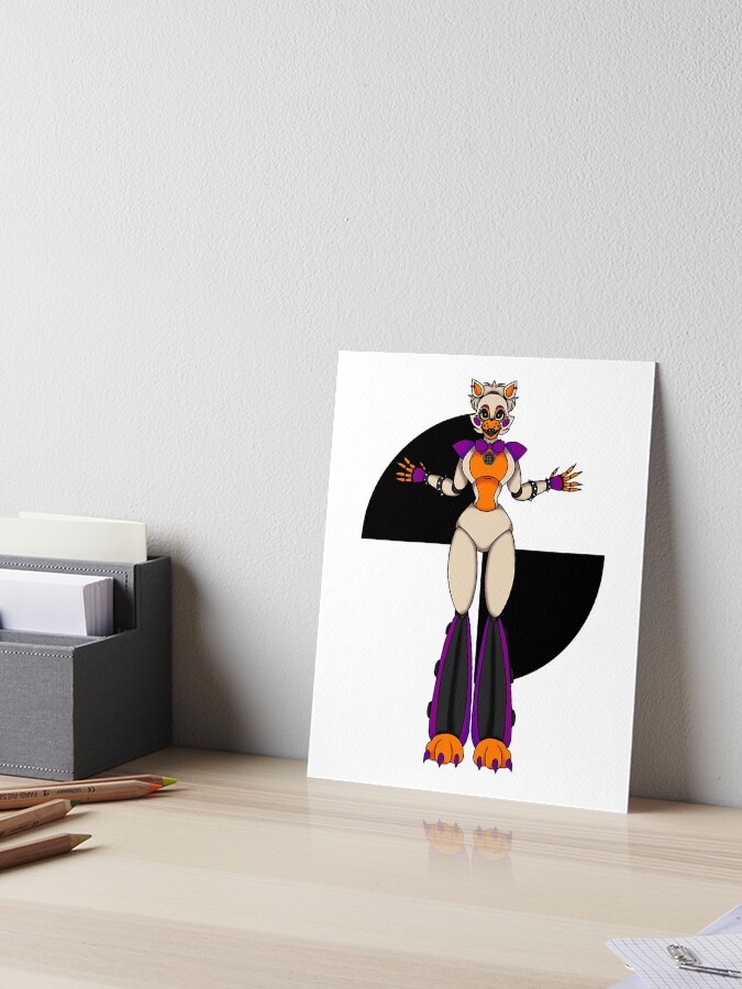 Lolbit Art Board Print for Sale by AMIWALLART