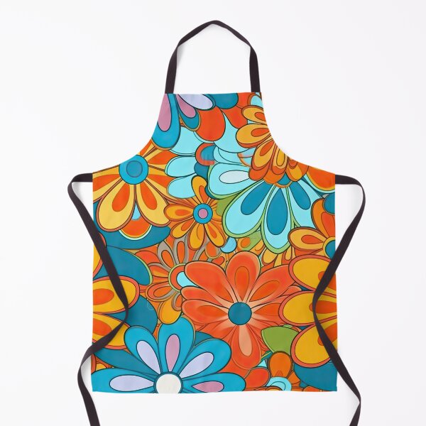 Artikelvorschau, Retro Hippie Flowers 2 entworfen und verkauft von Pedra Panda.
