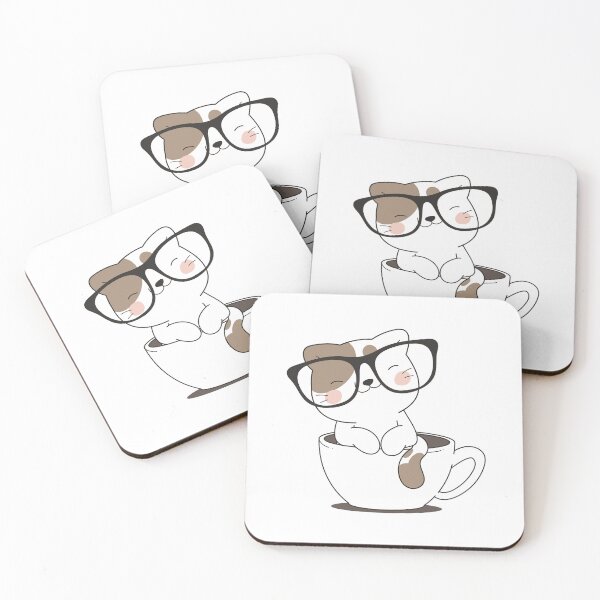 Item preview, Charming Kitten Barista designed and sold by ZaCrea.