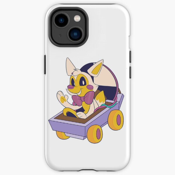 Lolbit caso de telefone para iphone 14 pro max 13 12 mini 11 xr 7 8 plus  capa de pele de fibra lolbit fnaf cinco noites na irmã