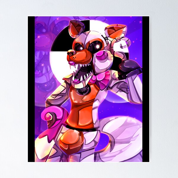 Lolbit FNaF - Fanart Funtime Purple Chica - Illustrations ART street