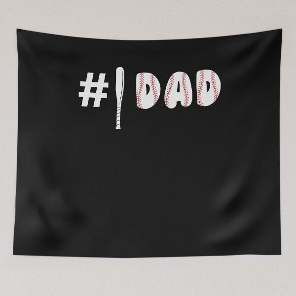 Item preview, Number One Baseball Dad for Fathers Day #1 Daddy  designed and sold by Anton Ashraf.