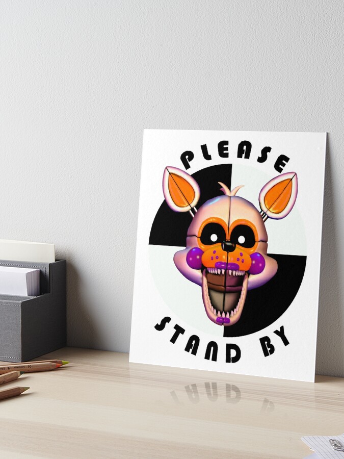 Lolbit Art Board Print for Sale by AMIWALLART