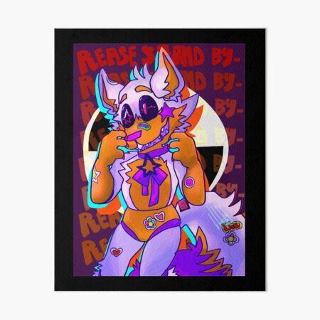 Lolbit! Art Board Print for Sale by AMIWALLART