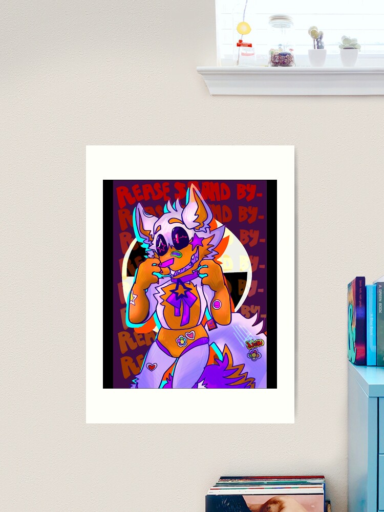 Lolbit FNAF Art Print 5x7in -  Norway