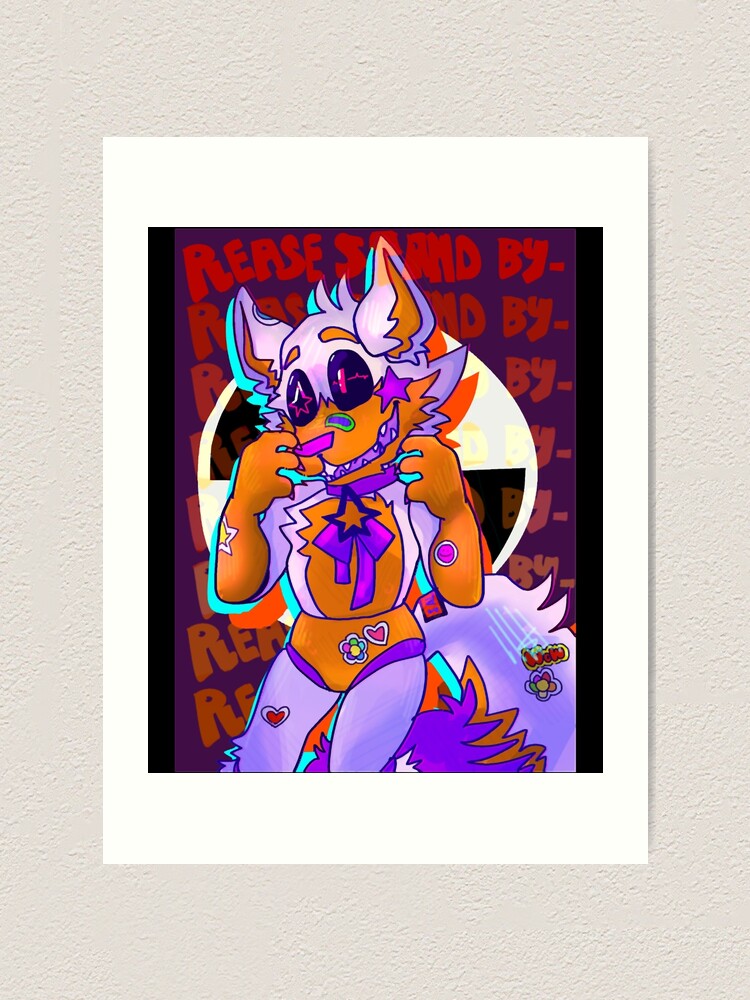 LOLBIT FNAF Art Print by Rora.the.Explora