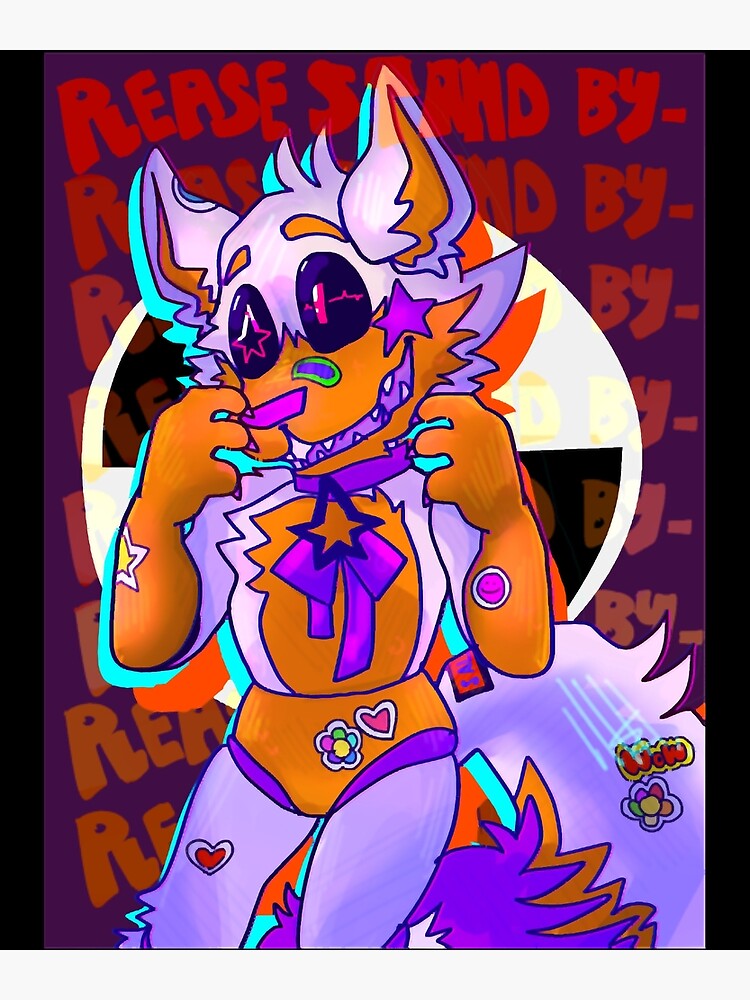 Lolbit FNAF Art Print 5x7in 