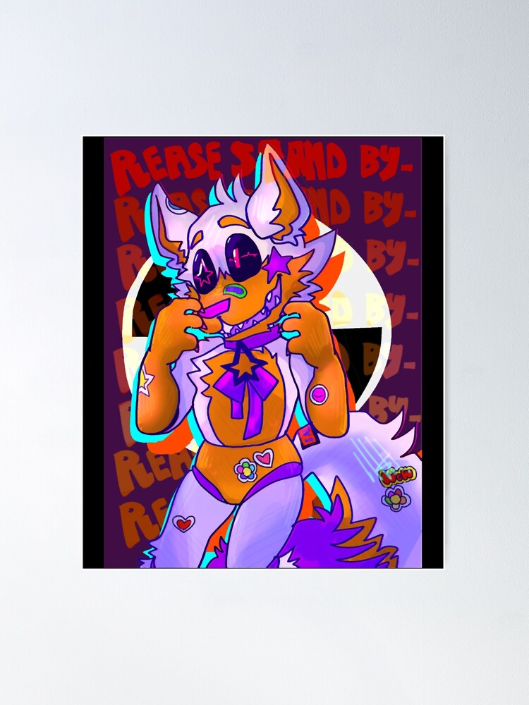 Lolbit FNaF - Fanart Funtime Purple Chica - Illustrations ART street