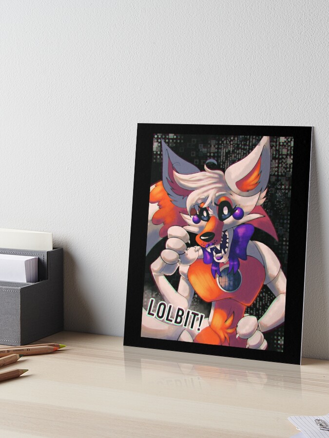 Lolbit on paper F3tchth3r0b0td0g - Illustrations ART street