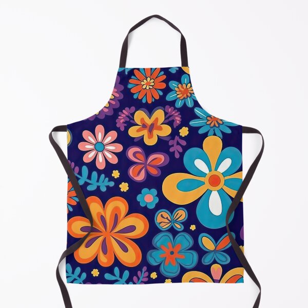 Artikelvorschau, Retro Hippie Flowers 3 entworfen und verkauft von Pedra Panda.