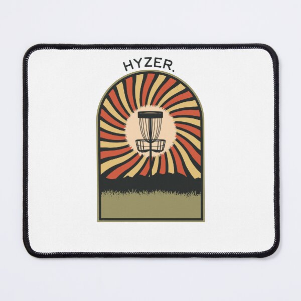 Item preview, Hyzer | Disc Golf Vintage Retro Arch Mountains designed and sold by KlehmInTime.