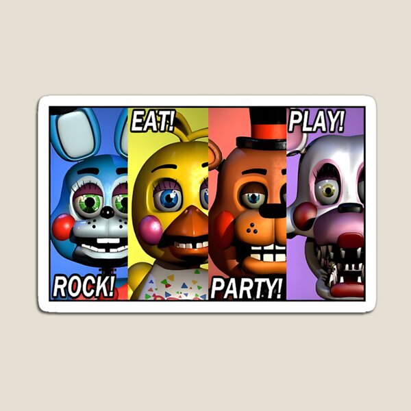 Fnaf World Magnets for Sale