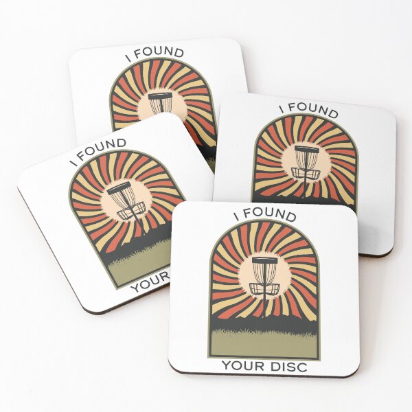 Item preview, I Found Your Disc | Disc Golf Vintage Retro Arch Mountains designed and sold by KlehmInTime.