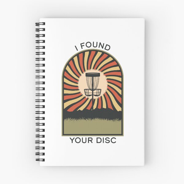 Item preview, I Found Your Disc | Disc Golf Vintage Retro Arch Mountains designed and sold by KlehmInTime.