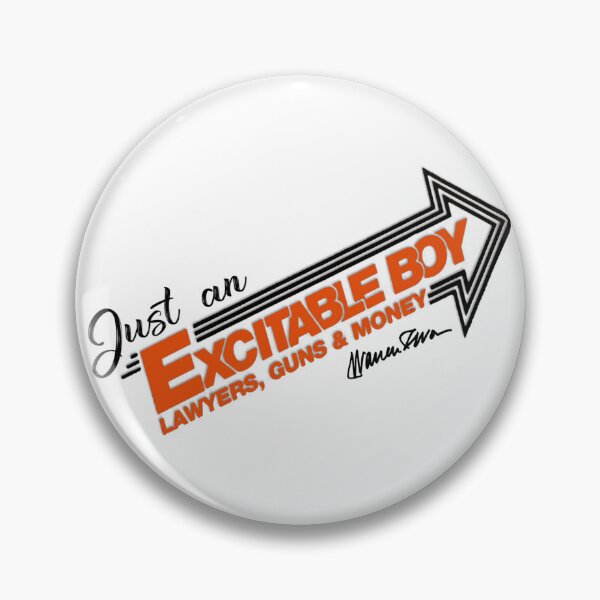 Item preview, Excitable Boy - Warren Zevon Arrow Design designed and sold by Corinne Alexa Jackson.