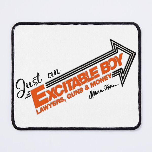 Item preview, Excitable Boy - Warren Zevon Arrow Design designed and sold by Corinne Alexa Jackson.
