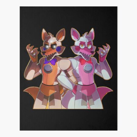 lolbit and Funtime Foxy Pupperton - Illustrations ART street