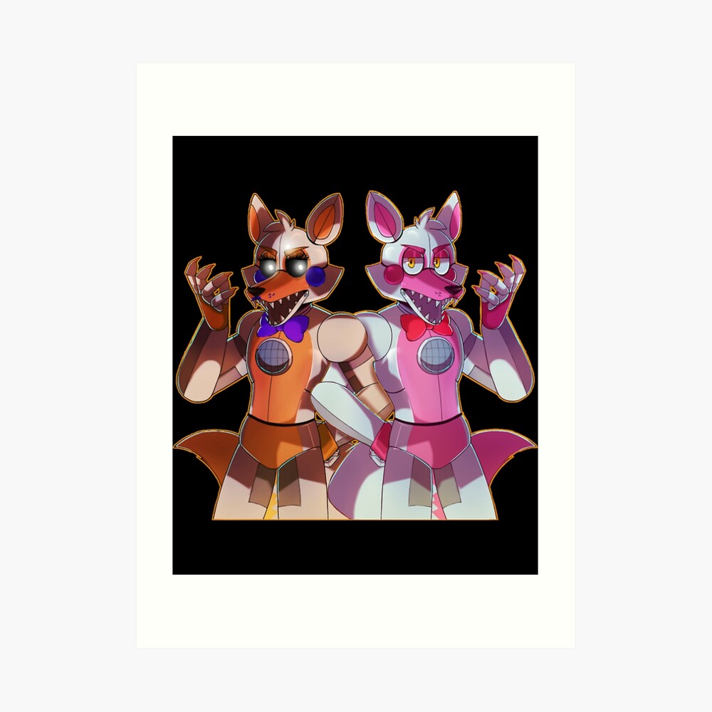 Funtime Foxy and Lolbit