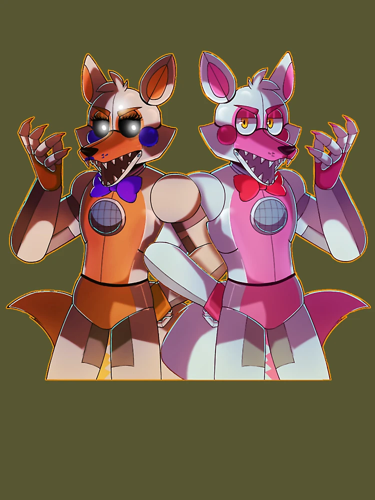 Funtime Foxy and Lolbit Pin for Sale by Toribit