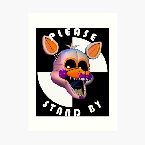 Lolbit Art Board Print for Sale by AMIWALLART