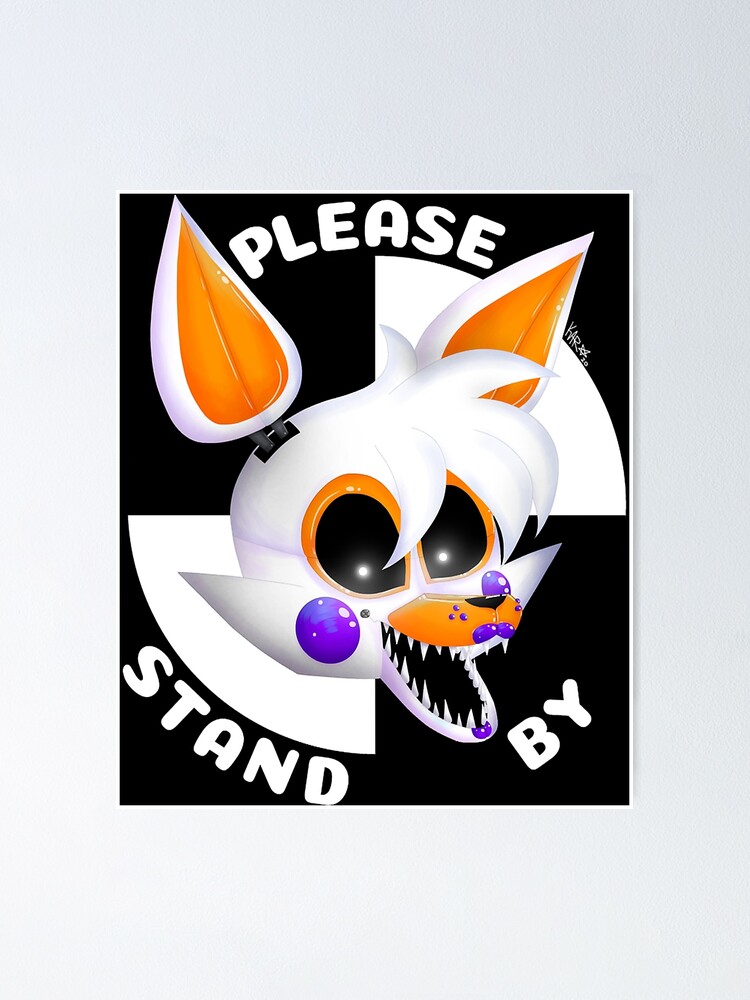 LOLBIT - Please Stand By - Five Nights At Freddys - Sticker